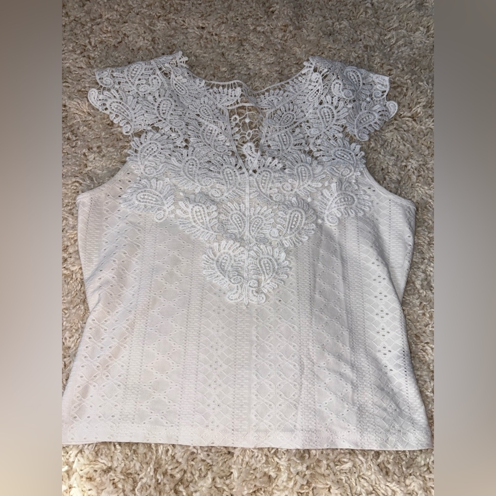 White Crop Top